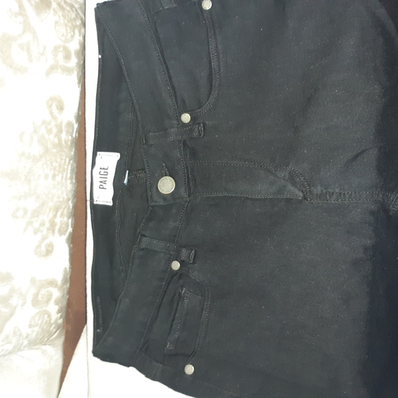 Paige black verdugo ultra stretchy Jean's 30 - Picture 2 of 3